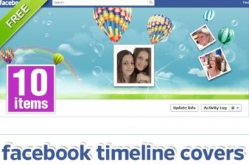 Free Facebook covers for Photoshop