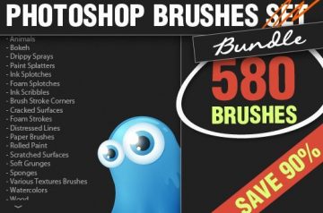 Premier Photoshop Brushes Mega Bundle for just $19