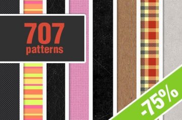 Photoshop Patterns Bundle: 707 Patterns for only $17