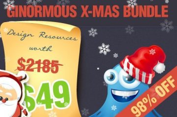 Inky's Ginormous Christmas Bundle: $2185 Worth Design Resources for Just $49