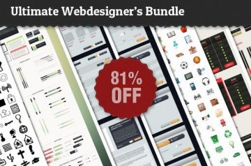 Ultimate Web Designer's Bundle with tons of premium items