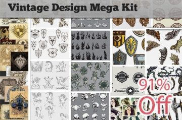 Vintage Design Resources Kit for Only $29 (value $326)