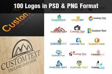 100 High-Quality, Customizable Logos for Only $32