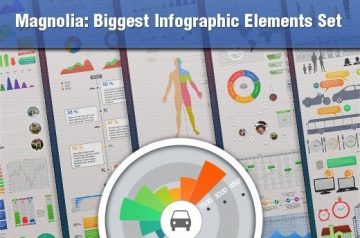 Biggest Set of Infographic & Data Visualization Elements