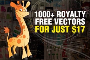 1000+ Vectors With a Lifetime Royalty Free License - Only $17