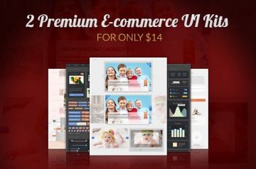 Premium E-commerce UI Kits for Only $14