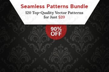 Seamless Royal Patterns Bundle: 120 Top-Quality Vector Patterns