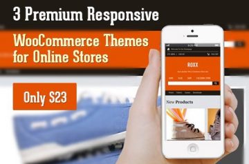 Stylish WordPress Themes With integrated WooCommerce - Only $23