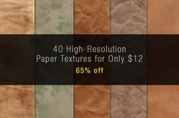 Paper Texture: 40 High-Resolution Paper Textures for Only $12