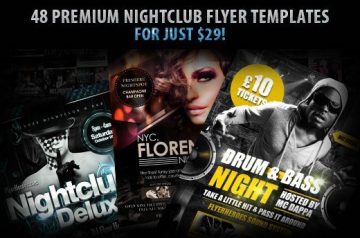 Premium Flyer Templates with a Commercial Use License - Only $29