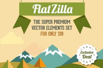 Modern Vector Elements Bundle for Only $19