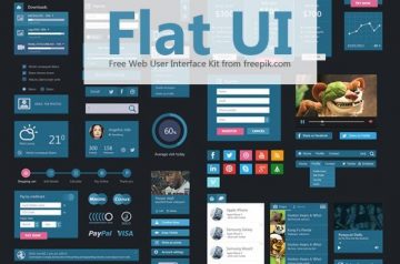 Free Deal: Flat User Interface Set
