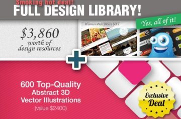 24 Hours Special: The Ultimate Design Bundle with $6260 worth of Premium Resources for Only $39.5