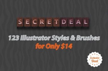Wonderful Illustrator Styles & Brushes for Only $14