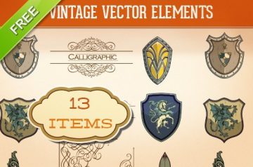 Quality Vintage Elements: 12 Top-Quality Vintage Elements