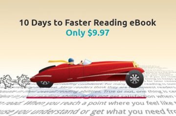 10 Days to Faster Reading eBook - Only $9.97