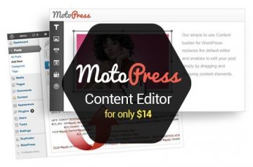 MotoPress Content Editor for any WordPress Website – Only $14