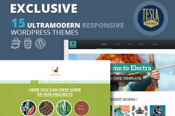 15 Modern WordPress Themes with Responsive Design for Just $21