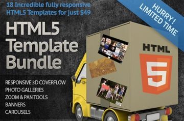 HTML5 Bundle: $863 Worth of Items for Only $49