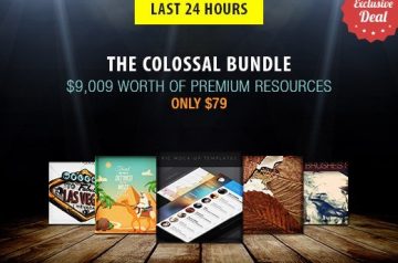 Last Chance: The Colossal Bundle with $9,009 worth of Premium Goodies - From $49
