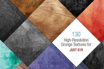 Last Day: 130 High-Resolution Grunge Textures for Just $19