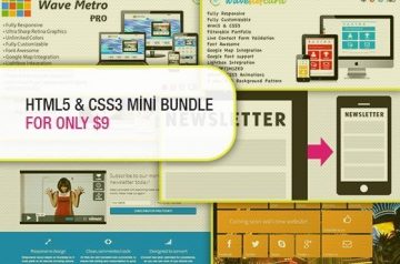 CSS3 Mini Bundle with a Multi-Use License for Only $9