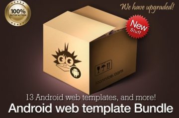 Android Web Templates Bundle + Bonus for Just $18