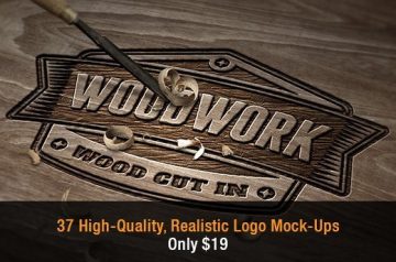 Photorealistic Logo Mock-Ups from Cruzine Design – Only $19