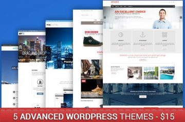 Advanced WordPress Themes with Integrated eCommerce – Only $15