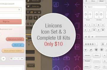 Best Icon Set & 3 Complete UI Kits – Only $10