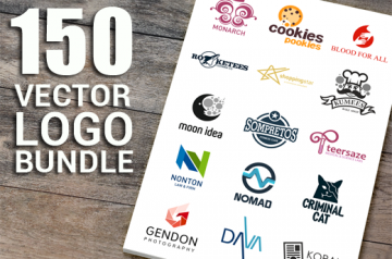 150 High Quality Vector Logo Templates for Only $39