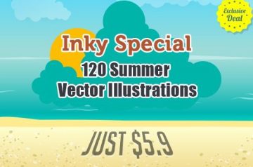 Summer Vector Illustration for Just $5.9
