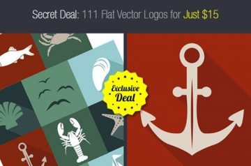 Flat Vector Logos for Just $15