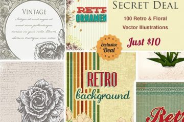 Floral Vector Illustrations – Just $10