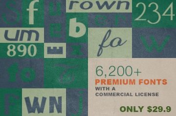 Awesome Fonts with a Commercial License for Only $29.9