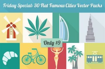 Famous Cities Pack – Only $9