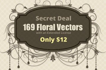 Floral Vectors with an Extended License – Only $12