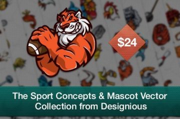 Mascot Vector Collection from Designious - Just $24