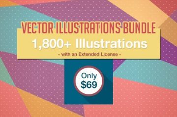 Last Chance: 1,800+ Illustrations with an Extended License – Only $69