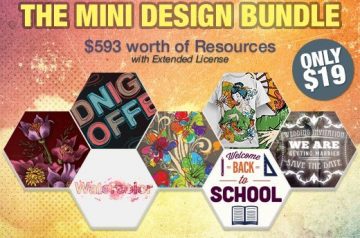 Mini Design Resources with Extended License – Only $19