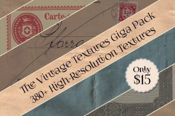 Vintage Texture Pack: 380+ High-Resolution Textures for Only $15