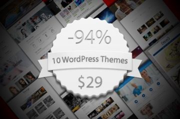 10 Clean & Modern WP Themes with Responsive Design & Commercial License – Only $29