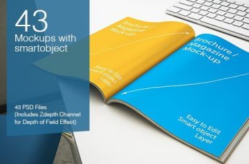 Irresistible Mock-Ups with Amazing Book & Magazine Templates