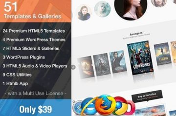 Quality Templates & Galleries worth Over $2,500 - Only $39