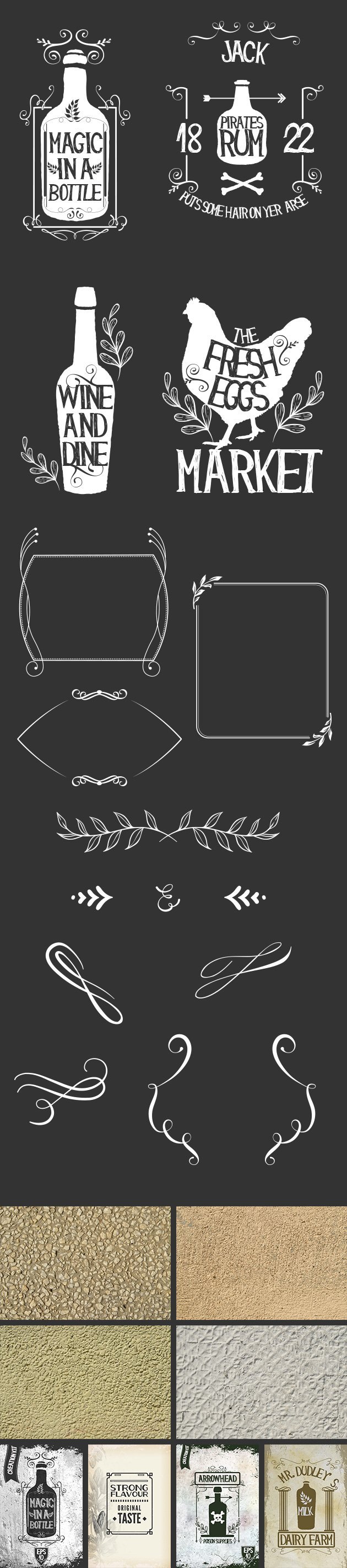 Free typography kit preview