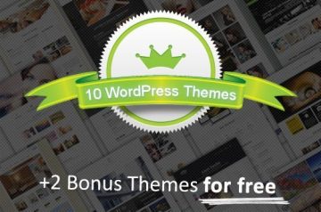 Get 10 Professional WordPress Themes with Lots of Cool Extras & 2 Bonus Themes