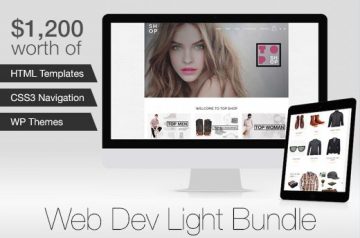 HTML5 Template & CSS3 Navigation