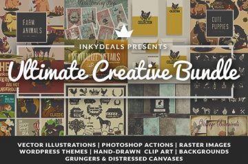 The Ultimate Creative Bundle: $4,078 worth of Premium Resources