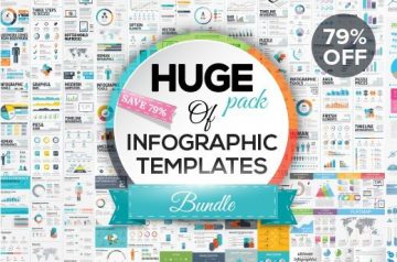 Infographic Huge Pack of Thousands of Infographic Vector Elements