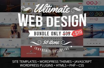 Premium Web Design Resources for Only <del>$39</del> $19